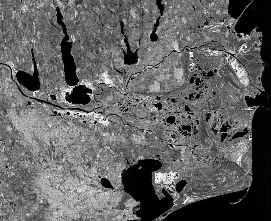 COSMO-SkyMed image © ASI Processed and distributed by by e-Geos